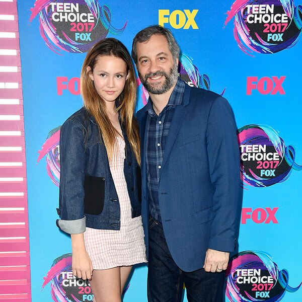 Iris Apatow & Judd Apatow from Teen Choice Awards 2017: Red Carpet